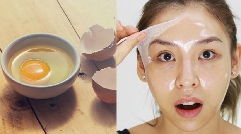 Đắp mặt nạ trứng gà để thải độc tố cho da mặt