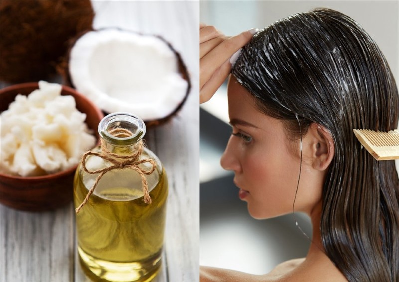 Sử dụng dầu dừa ủ tóc là phương pháp cực kỳ hiệu quả