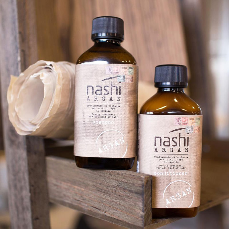Dầu gội dưỡng tóc Nashi Argan chiết xuất từ dầu Argan và hạt lanh